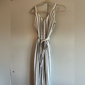 American Eagle Outfitters Striped Jumpsuit